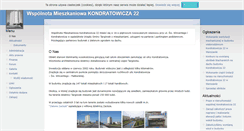 Desktop Screenshot of kondratowicza22.com