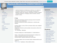 Tablet Screenshot of kondratowicza22.com